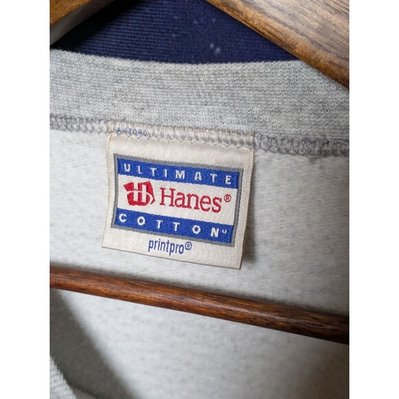 Vintage Limbaugh Institute Crewneck Sweatshirt Size M Gray Retro Americana USA - Picture 7 of 8